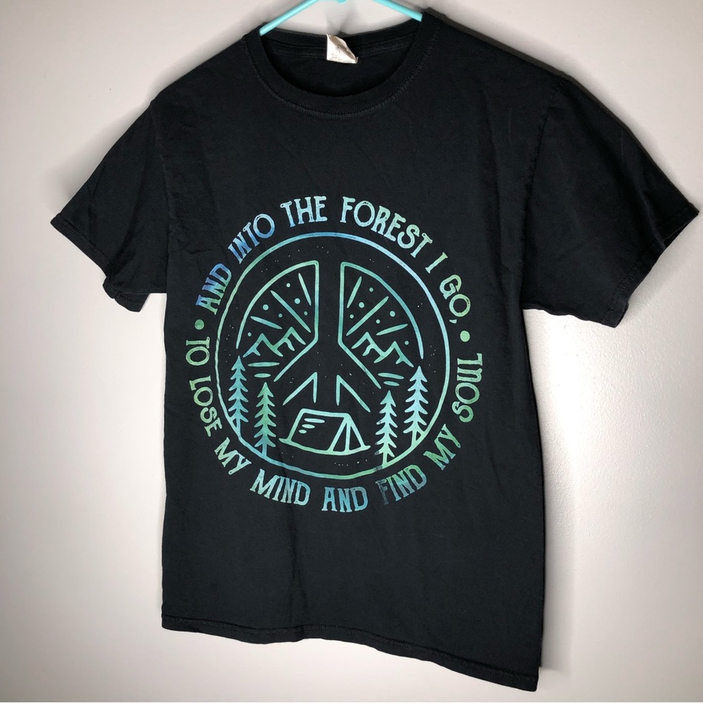 Gothic Hippie Forest Graphic Tee